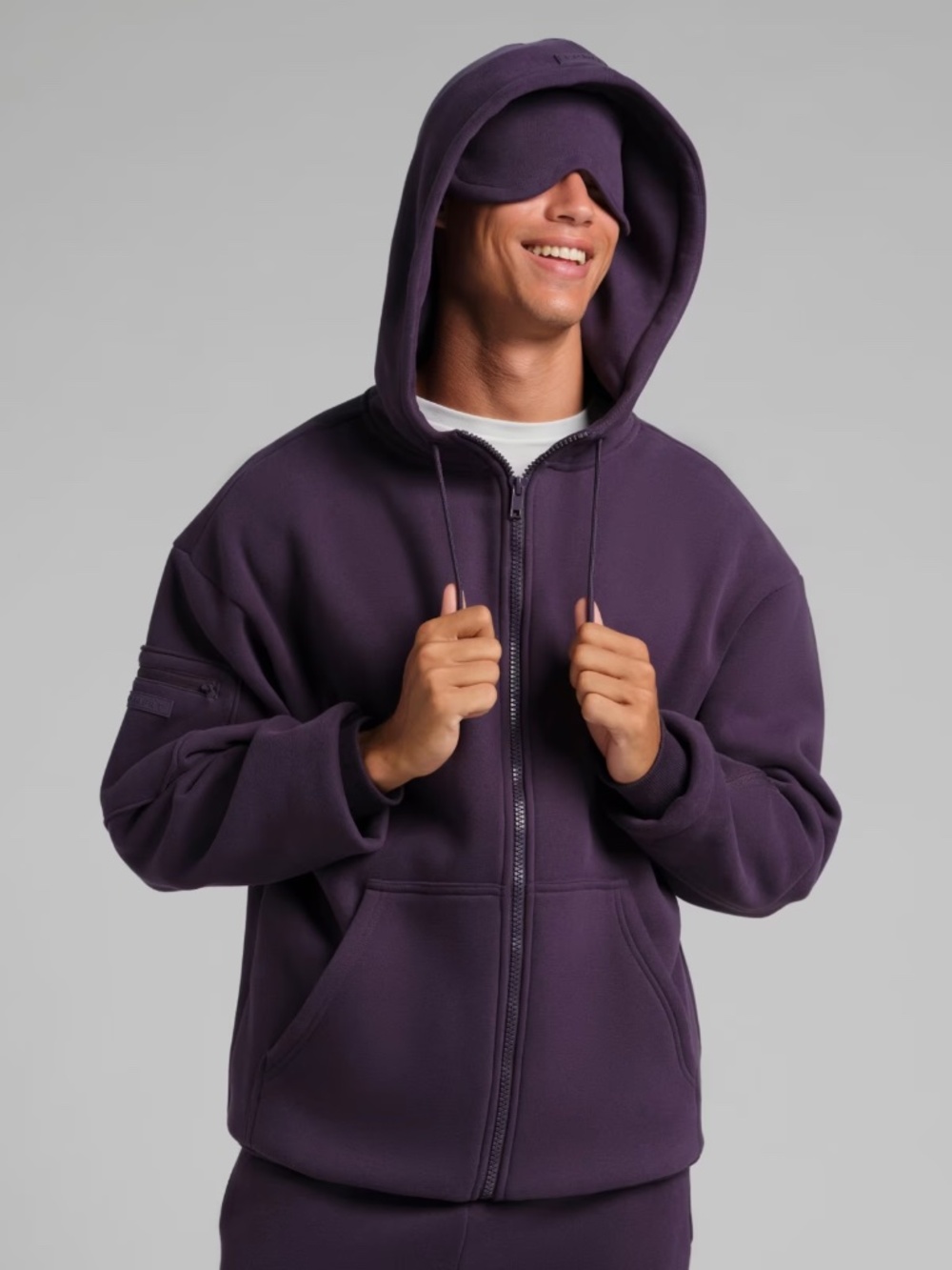 COMFRT Hoodie - Airplane Mode Travel Zip Hoodie – Mega